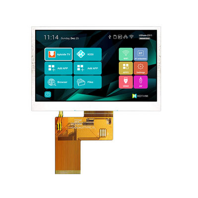 4.3 &quot;بوصة Tft شاشة الكريستال السائل 480x272 IPS LCD Monitors TFT LCD Display الشركة المصنعة